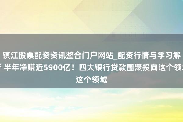镇江股票配资资讯整合门户网站_配资行情与学习解析 半年净赚近5900亿！四大银行贷款围聚投向这个领域